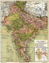 Indien in Meyers Groem Konversationslexikon