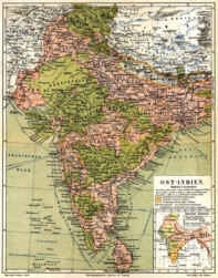 Indien in Meyers Groem Konversationslexikon
