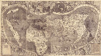 Weltkarte von Martin Waldseemller